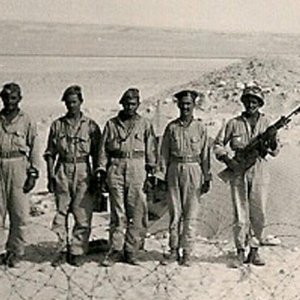 22 SAS (B Squadron) group,Aden