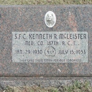 K. McLeister (grave)