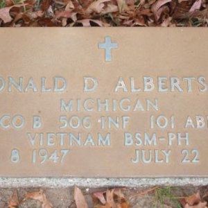 R. Albertson (grave)