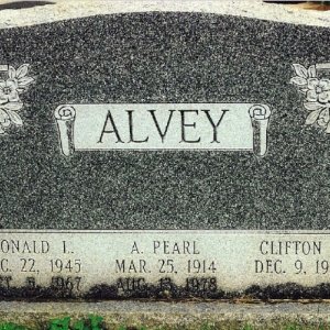 R. Alvey (grave)