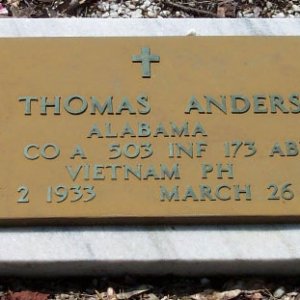 I. Anderson (grave)