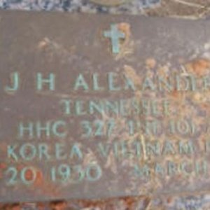 J. Alexander (grave)