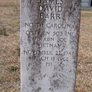 J. Barr (grave)
