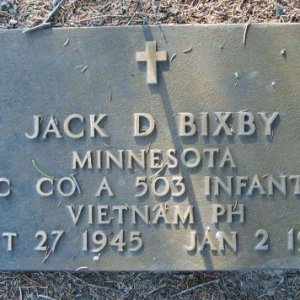 J. Bixby (grave)