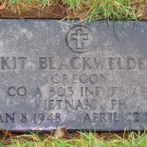 K. Blackwelder (grave)