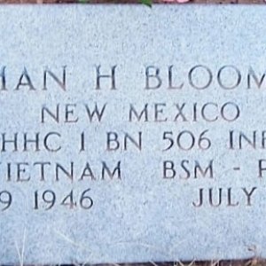 N. Bloomfield (grave)