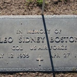L. Boston (memorial stone)