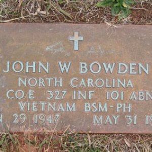 J. Bowden (grave)