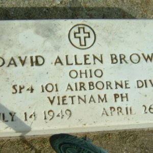 D. Brown (grave)