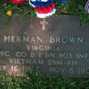 H. Brown (grave)