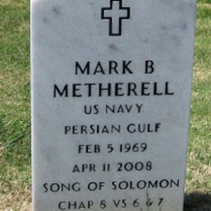 Mark Metherell (grave)