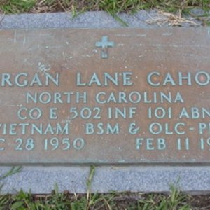 M. Cahoon (grave)