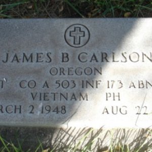 J. Carlson (grave)