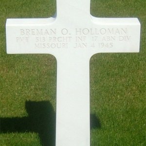 B. Holloman (grave)