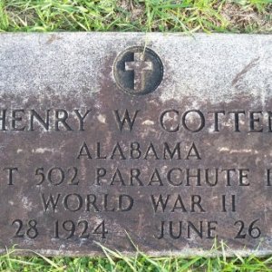 H. Cotten (grave)
