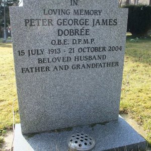 P. Dobree (grave)