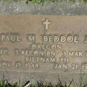 P. Beddoe (grave)