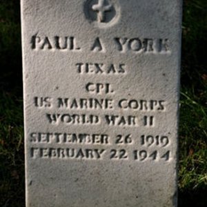 P. York (grave)