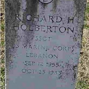 R. Holberton (grave)