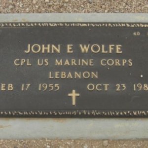J. Wolfe (grave)