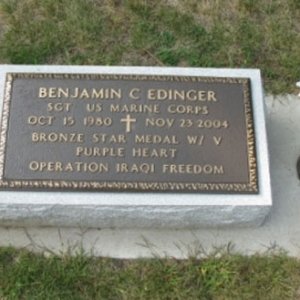 B. Edinger (grave)