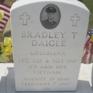 B. Daigle (grave)