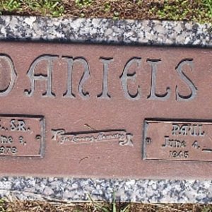 P. Daniels (grave)