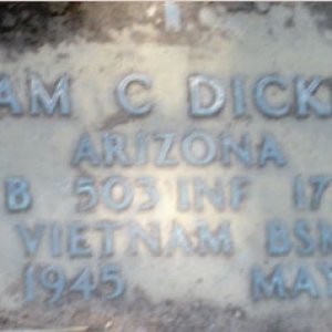 W. Dickerson (grave)