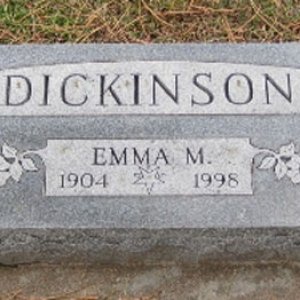 D. Dickinson (grave)