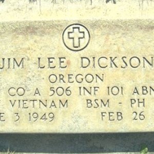 J. Dickson (grave)