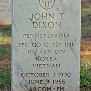 J. Dixon (grave)