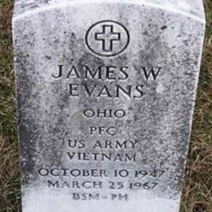 J. Evans (grave)