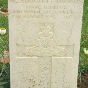 W. Stewart-Johnson (grave)