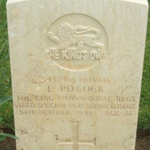 E. Pocock (grave)