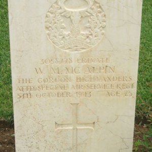 W. McAlpin (grave)