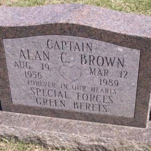 A. Brown (grave)