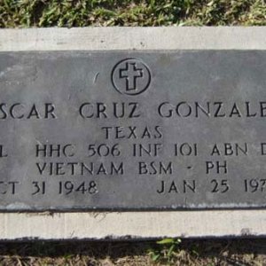 O. Gonzales (grave)