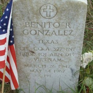 B. Gonzalez (grave)