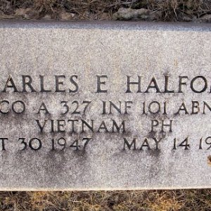 C. Halford (grave)