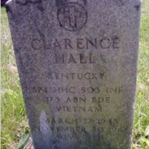 C. Hall (grave)