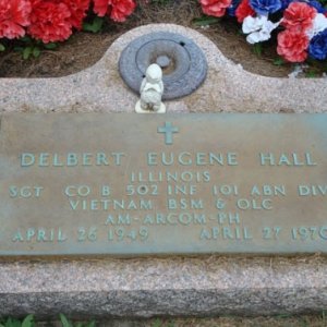 D. Hall (grave)