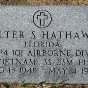 W. Hathaway (grave)