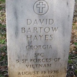 D. Hayes (grave)
