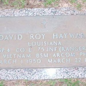 D. Hayward (grave)