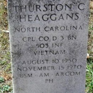 T. Heaggans (grave)
