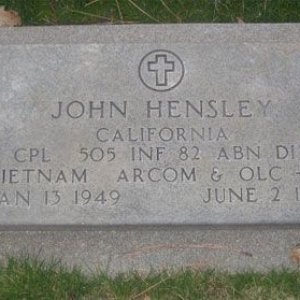 J. Hensley (grave)