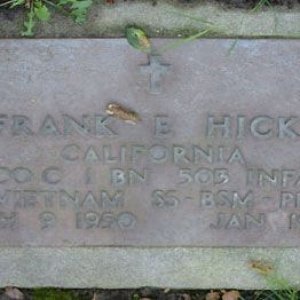 F. Hicks (grave)