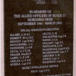 Buchenwald memorial