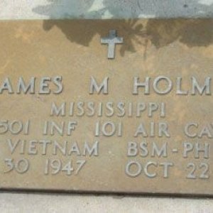 J. Holmes (grave)