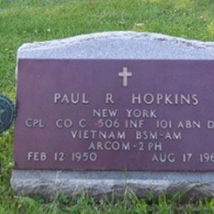 P. Hopkins (grave)